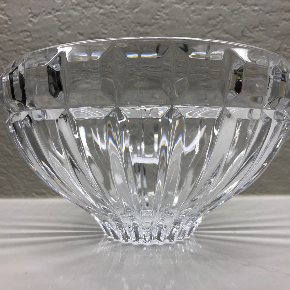 Mikasa crystal bowl made in Austria vintage